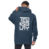 Tewksbury Unisex fleece zip up hoodie