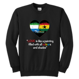 GHANA - SIERRA Youth Crewneck Sweatshirt