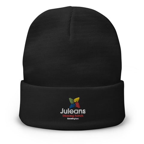 Juleans Embroidered Beanie
