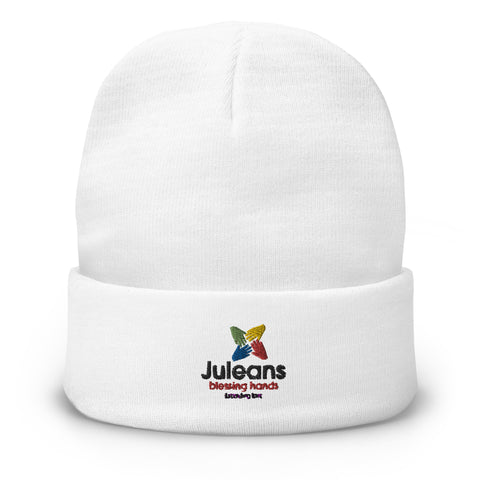 Juleans Embroidered Beanie.