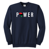 AFRO POWER - Youth Crewneck Sweatshirt