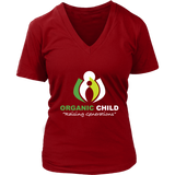 District Womens V-Neck - Organic Child